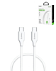 Esoulk C-C Fast Charging Cable (WHITE) (5ft) (60W) (Only Ground Shipping)