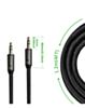 Esoulk 3.5mm AUX-AUX Cable (BLACK) (4ft) (Only Ground Shipping)