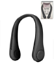 POMGEAR Portable Bladeless Neck Fan (BLACK) (Only Ground Shipping)