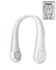 POMGEAR Portable Bladeless Neck Fan (WHITE) (Only Ground Shipping)
