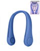 POMGEAR Portable Bladeless Neck Fan (NAVY BLUE) (Only Ground Shipping)