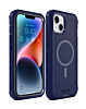 xBase Boulder Heavy-Duty MagSafe Protective Case for iPhone 15 (NAVY BLUE) (Only Ground Shipping)