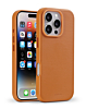 xBase by PowerPeak Leather Magsafe Case for iPhone 16 Pro - (BROWN) (Only Ground Shipping)