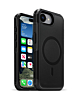 xBase ProTech MagSafe Compatible Rugged Armor Protective Case for iPhone 16e / 17e (BLACK) (Only Ground Shipping)