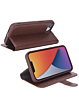 xBase Folio Exec Wallet Case for iPhone 16e / 17e (BROWN) (Only Ground Shipping)