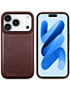 xBase by PowerPeak Folio Exec Wallet Case with MagSafe for iPhone 17 Pro - (BROWN) (Only Ground Shipping)