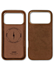 xBase by PowerPeak - Suede MagSafe Case for iPhone 17 Pro Max - (BROWN) (Only Ground Shipping)