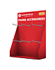 PowerPeak 6 Hook Cardboard Counter Display (Only Ground Shipping)