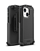 xBase Boulder Heavy-Duty MagSafe Protective Case for iPhone 13 / 14 with Belt Clip (BLACK) (Only Ground Shipping)