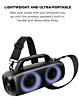 USG by PowerPeak - SoundStorm2 - BOOM Wireless Party Box Speaker with Lights - (BLACK) (Only Ground Shipping)