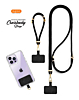 xBase by PowerPeak - Universal Adjustable Crossbody & Wrist Strap - (BLACK) (Only Ground Shipping)
