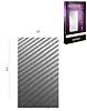 ProtectionPro - Blank Carbon Fiber Silver Film (Small) (Pack of 10)