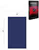 ProtectionPro - Blank Matte Indigo Blue (Small) (Pack of 10)