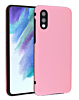 Full Cover New Design Silicone Case - LIGHT PINK for Galaxy A02 (Only Ground Shipping)