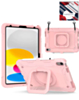 Full Body Protection Case with Square Kickstand (ROSE GOLD) for iPad 10 2022 (10.9") / iPad 11 (A16) / Air 11 (2024/2025/2026) / Air 4 / Air 5 / Pro 11 (All Models) (Only Ground Shipping)