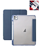 Smart Full Body Magnet Cover - NAVY BLUE for iPad Air 13 2024 / Pro 12.9 (3rd / 4th / 5th / 6th) (Only Ground Shipping)