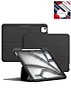 Magnetic Multi-Layers Protective Case with Pen Holder - BLACK for iPad Air 13 2024 / Pro 12.9 (3rd / 4th / 5th / 6th) (Only Ground Shipping)