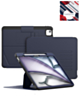 Magnetic Multi-Layers Protective Case with Pen Holder - DARK BLUE for iPad Air 13 2024 / Pro 12.9 (3rd / 4th / 5th / 6th) (Only Ground Shipping)