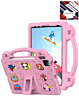 Shockproof Handle Case - PINK for iPad Air 6 / Air 7 / Air 13 (2024/2025) / Pro 13 (2024/2025) / Pro 12.9 (3rd/4th/5th/6th) (Only Ground Shipping)