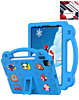 Shockproof Handle Case - BLUE for iPad Air 6 / Air 7 / Air 13 (2024/2025) / Pro 13 (2024/2025) / Pro 12.9 (3rd/4th/5th/6th) (Only Ground Shipping)