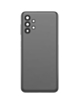 Back Glass with Camera Lens and Adhesive for Galaxy A13S (A137 / 2022) (NO LOGO) (BLACK)