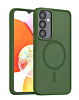 New Magnetic Wireless Charging Case - DARK GREEN for Galaxy A14 (Only Ground Shipping)