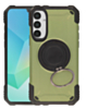 Hybrid Tuff Case with Magnetic Kickstand (ARMY GREEN) for Galaxy A14 4G / 5G (Only Ground Shipping)