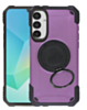 Hybrid Tuff Case with Magnetic Kickstand (PURPLE) for Galaxy A14 4G / 5G (Only Ground Shipping)