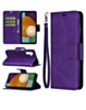 Galaxy A15 Leather Wallet Case with Card Slot - PURPLE (Only Ground Shipping)