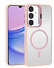 Thin Magnetic Clear Case with Camera Stand Kickstand - PINK for Galaxy A16 (Only Ground Shipping)