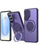 Flip Lens Cover Case with MagSafe Ring Kickstand (PURPLE) for Galaxy A16 / A17 / A26 (Only Ground Shipping)