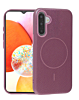 Magnetic Leather Soft Cases - SUNSET PURPLE for Galaxy A17 (Only Ground Shipping)