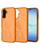 Transparent Magnetic Shockproof Case - ORANGE for Galaxy A17 / A26 5G (Only Ground Shipping)