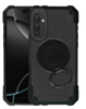Hybrid Tuff Case with Magnetic Kickstand (BLACK) for Galaxy A17 (Only Ground Shipping)