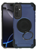 Hybrid Tuff Case with Magnetic Kickstand (DARK BLUE) for Galaxy A17 (Only Ground Shipping)