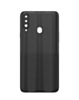 Back Glass with Camera Lens and Adhesive for Galaxy A20S (A207 / 2019) (NO LOGO) (BLACK)