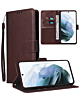 Galaxy A25 5G Leather Wallet Case with Card Slot - BROWN (Only Ground Shipping)