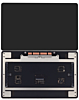 Trackpad (SPACE BLACK) for MacBook Pro 16" (A2991 / Late 2023)