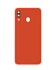 Back Glass with Camera Lens and Adhesive for Galaxy A30 (A305 / 2019) (NO LOGO) (RED)