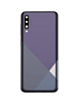 Back Glass with Camera Lens and Adhesive for Galaxy A30S (A307 / 2019) (NO LOGO) (PRISM CRUSH BLACK)