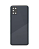 Back Glass with Camera Lens and Adhesive for Galaxy A31 (A315 / 2020) (NO LOGO) (PRISM CRUSH BLACK)