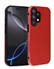 Full Cover New Design Silicone Case - RED for Galaxy A32 4G (Only Ground Shipping)