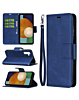 Galaxy A32 5G Leather Wallet Case with Card Slot - DARK BLUE (Only Ground Shipping)