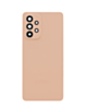 Back Glass with Camera Lens and Adhesive for Galaxy A53 5G (A536 / 2022) (NO LOGO) (PEACH)