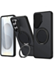 Flip Lens Cover Case with MagSafe Ring Kickstand (BLACK) for Galaxy A36 / A56 (Only Ground Shipping)