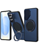 Flip Lens Cover Case with MagSafe Ring Kickstand (NAVY BLUE) for Galaxy A36 / A56 (Only Ground Shipping)