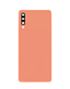 Back Glass with Camera Lens and Adhesive for Galaxy A70 (A705 / 2019) (NO LOGO) (CORAL)