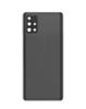 Back Glass with Camera Lens and Adhesive for Galaxy A71 (A715 / 2020) (NO LOGO) (PRISM CRUSH BLACK)