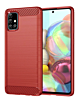 Flexible TPU Rubber Case - RED for Galaxy A71 UW (Only Ground Shipping)