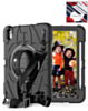 Rugged Tablet Case with Rotating Stand & Shoulder Strap (BLACK) for iPad Air 4 / Air 5 / Air 6 (Only Ground Shipping)
